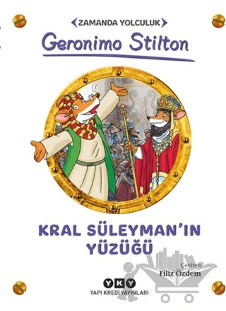 Kral Süleyman'ın Yüzüğü – Geronimo Stilton – Yapı Kredi Yayınları kitap kapağı