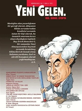 Yeni Gelen Dergisi Sayı: 6 - Ağustos 2018 – Yeni Gelen Dergisi kitap kapağı