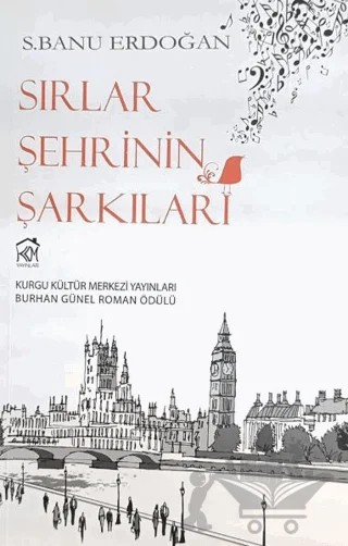Sırlar Şehrinin Şarkıları – Banu Erdoğan – Kurgu Kültür Merkezi kitap kapağı