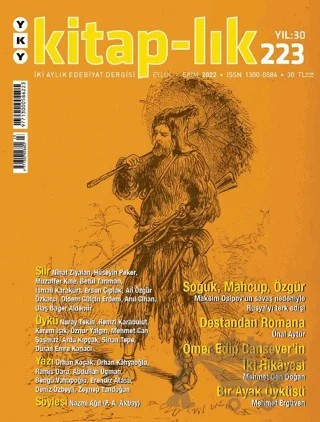 Kitap-lık Dergisi Sayı: 223 Eylül - Ekim 2022 – Yapı Kredi Yayınları kitap kapağı