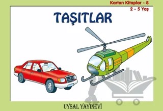 Taşıtlar 2-5 Yaş – Asım Uysal – Uysal Yayınevi kitap kapağı