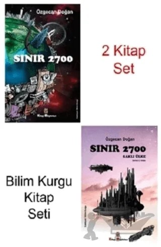 Özgecan Doğan Kitapları - Bilim Kurgu Seti 2 Kitap Takım – Özgecan Doğan – Kitap Müptelası Yayınları kitap kapağı