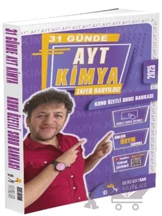 2025 Model 31 Günde AYT Kimya Kampı Video Ders Kitabı – Zafer Danyıldız – Ders Ortamı Yayınları kitap kapağı