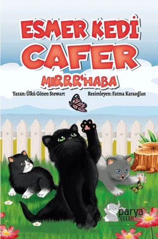 Esmer Kedi Cafer Mırrr’haba – Ülkü Gözen Stewart – Parya Kitap kitap kapağı