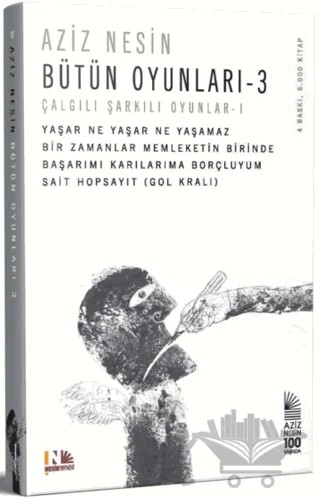 Bütün Oyunları 3 – Aziz Nesin – Nesin Yayınevi kitap kapağı