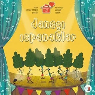 Dansçı Ispanaklar – Hande Ertem Ergün – Büyülü Fener Yayınları kitap kapağı