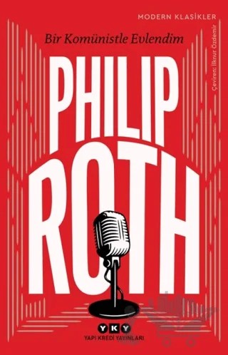 Bir Komünistle Evlendim – Philip Roth – Yapı Kredi Yayınları kitap kapağı
