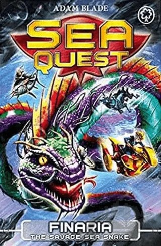 Sea Quest: Finaria the Savage Sea Snake: Book 11 – Adam Blade – Hachette Books kitap kapağı