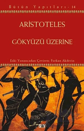 Gökyüzü Üzerine – Aristoteles – Say Yayınları kitap kapağı