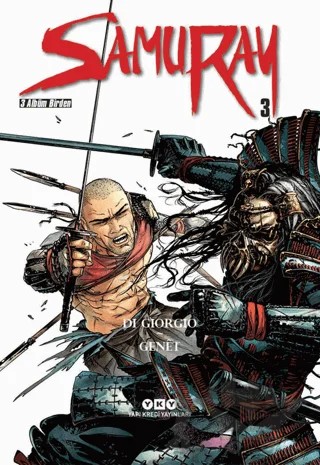 Samuray - 3 – Jean-François di Giorgio – Yapı Kredi Yayınları kitap kapağı