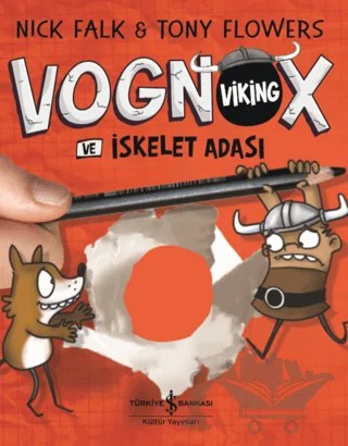 Vognox Viking ve İskelet Adası – Nick Falk, Tony Flowers – İş Bankası Kültür Yayınları kitap kapağı
