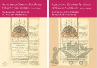 Açıklamalı Osmanlı Fetvaları Fetava-yı Ali Efendi (2 Cilt Takım) – Çatalcalı Ali Efendi – Kubbealtı Neşriyatı Yayıncılık kitap kapağı