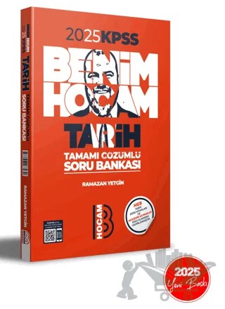 2025 KPSS Tarih Tamamı Çözümlü Soru Bankası – Ramazan Yetgin – Benim Hocam Yayınları kitap kapağı