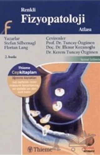 Renkli Fizyopatoloji Atlası – Florian Lang, Stefan Silbernagl – Adana Nobel Kitabevi kitap kapağı