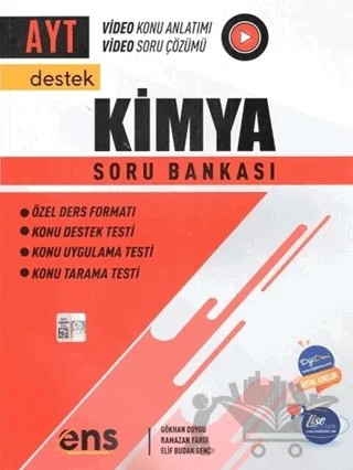AYT Kimya Soru Bankası – Kolektif – ENS Yayınları kitap kapağı