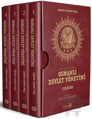 19. Yüzyılda Osmanlı Devlet Yönetimi - Tezakir (4 Kitap Takım) – Ahmed Cevdet Paşa – Yeditepe Yayınevi kitap kapağı