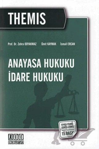 Anayasa Hukuku İdare Hukuku – Zehra Odyakmaz – On İki Levha Yayınları kitap kapağı