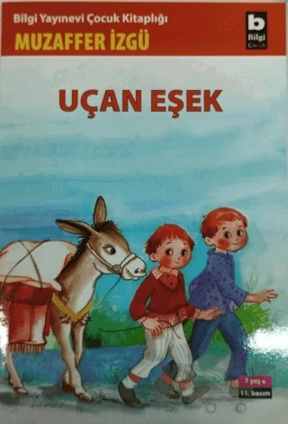 Uçan Eşek – Muzaffer İzgü – Bilgi Yayınevi kitap kapağı