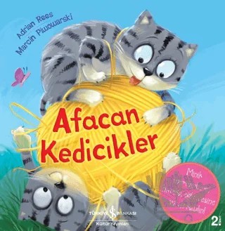 Afacan Kedicikler – Adrian Rees – İş Bankası Kültür Yayınları kitap kapağı