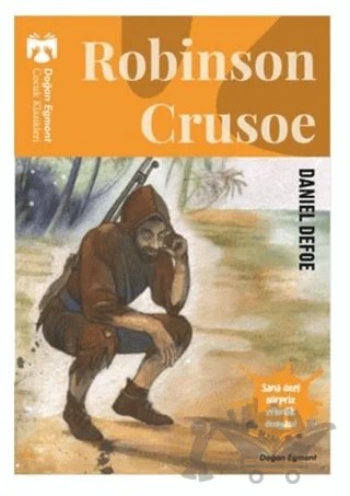 Robinson Crusoe – Daniel Defoe – Doğan Egmont Yayıncılık kitap kapağı