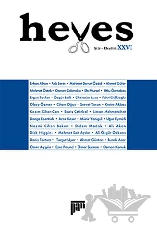 Heves Sayı: 26 – Kolektif – Pan Yayıncılık kitap kapağı