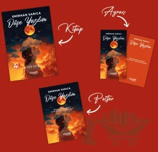 Düşe Yazdım – Emirhan Sarıca – Ulysses Yayınları kitap kapağı