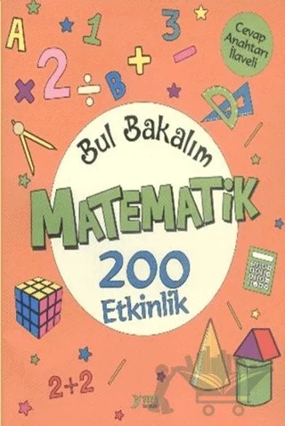 Bul Bakalım Matematik 200 Etkinlik – Nurten Ertaş – Yuva Yayınları kitap kapağı
