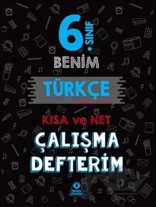 6. Sınıf Benim Türkçe Çalışma Defterim – Murat Koşar – Örnek Akademi kitap kapağı