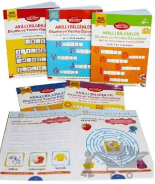 Etkinliklerle Okuma ve Yazma Öğreniyorum Serisi Set – Kolektif – Çocuk Gezegeni kitap kapağı