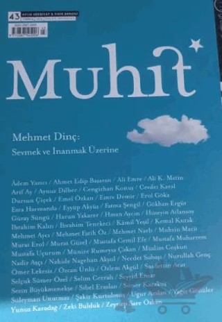 Muhit Dergisi Sayı: 43 - 2023 – Muhit Kitap kitap kapağı