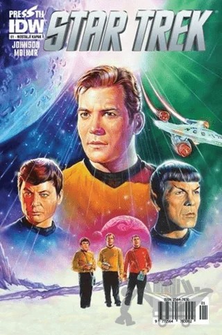 Star Trek Sayı : 1 - Nostalji Kapak – Presstij Kitap kitap kapağı