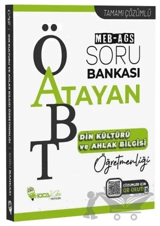 2026 ÖABT MEB-AGS Din Kültürü ve Ahlak Bilgisi Öğretmenliği Atayan Soru Bankası Çözümlü – Kolektif – Hoca Kafası Yayınları kitap kapağı