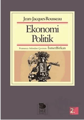 Ekonomi Politik – Jean Jacques Rouesseau – İmge Kitabevi Yayınları kitap kapağı