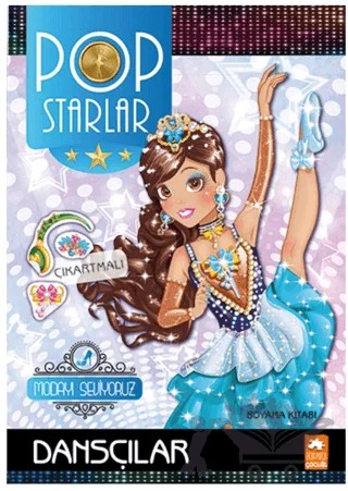 Pop Starlar - Dansçılar – Zivile Agurkyte – Eksik Parça Yayınları kitap kapağı