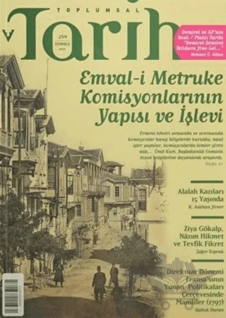 Toplumsal Tarih Dergisi Sayı: 259 – Tarih Vakfı Yurt Yayınları - Toplumsal Tarih Dergisi kitap kapağı