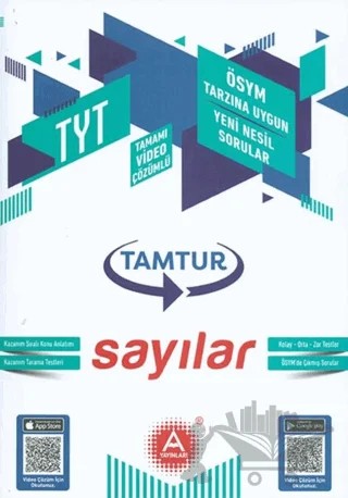 Tamtur TYT Sayılar Fasikülü – Kolektif – A Yayınları kitap kapağı