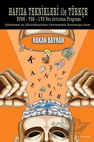 Hafıza Teknikleri İle Türkçe – Hakan Bayhan – İkinci Adam Yayınları kitap kapağı