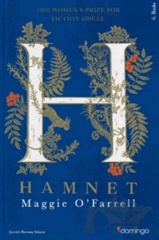 Hamnet – Maggie O'Farrell – Domingo Yayınevi kitap kapağı
