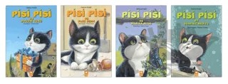 Pisi Pisi 4 Kitap Set – Helena Kraljic – Eksik Parça Yayınları kitap kapağı