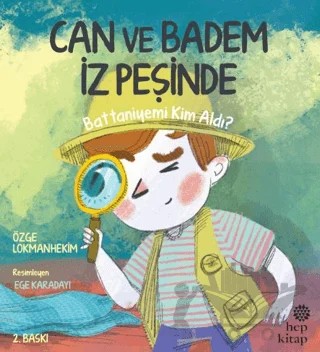 Can ve Badem İz Peşinde - Battaniyemi Kim Aldı? – Özge Lokmanhekim – Hep Kitap kitap kapağı
