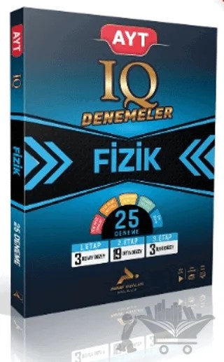AYT IQ Fizik 25 Branş Denemesi – Kolektif – Paraf Yayınları kitap kapağı