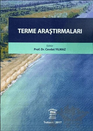 Terme Araştırmaları – Cevdet Yılmaz – Serander Yayınları kitap kapağı