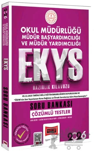 2026 EKYS Okul Müdürlüğü Müdür Başyardımcılığı ve Müdür Yardımcılığı Soru Bankası – Kolektif – Yargı Yayınevi kitap kapağı