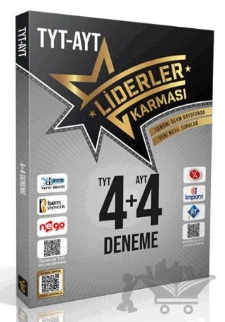 Liderler Karması TYT AYT 4+4 Deneme Seti – Kolektif – Liderler Karması Yayınları kitap kapağı