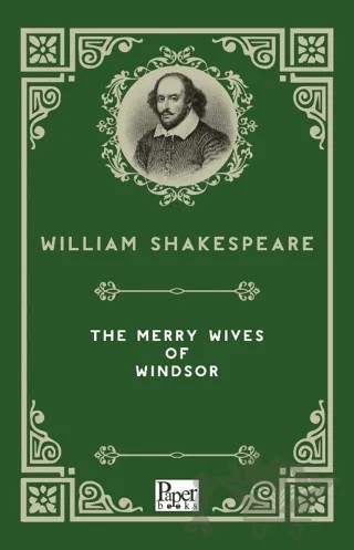 The Merry Wives of Windsor – William Shakespeare – Paper Books kitap kapağı