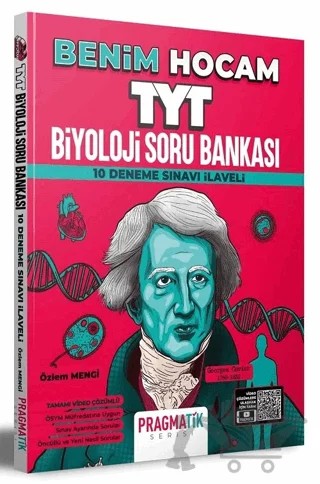 TYT Biyoloji Soru Bankası 10 Deneme İlaveli Pragmatik Serisi – Özlem Mengi – Benim Hocam Yayınları kitap kapağı