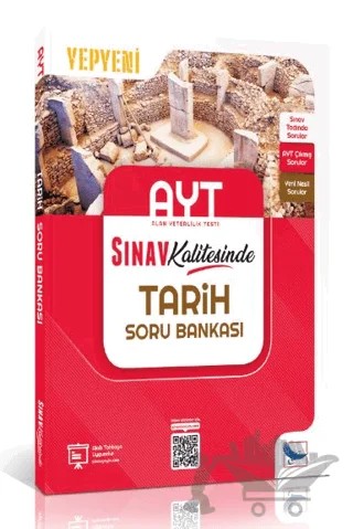 2024 Sınav Kalitesinde AYT Tarih Soru Bankası – Kolektif – Sınav Yayınları kitap kapağı