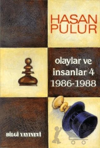 Olaylar ve İnsanlar / 4 1986-1988 – Hasan Pulur – Bilgi Yayınevi kitap kapağı