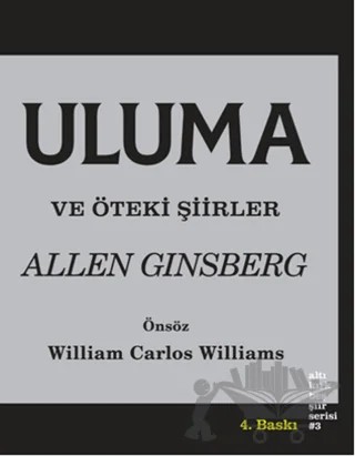 Uluma ve Öteki Şiirler – Allen Ginsberg – Altıkırkbeş Yayınları kitap kapağı