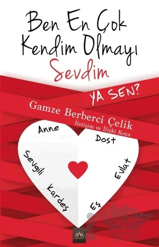 Ben En Çok Kendim Olmayı Sevdim Ya Sen? – Gamze Berberci Çelik – Arkadya Yayınları kitap kapağı
